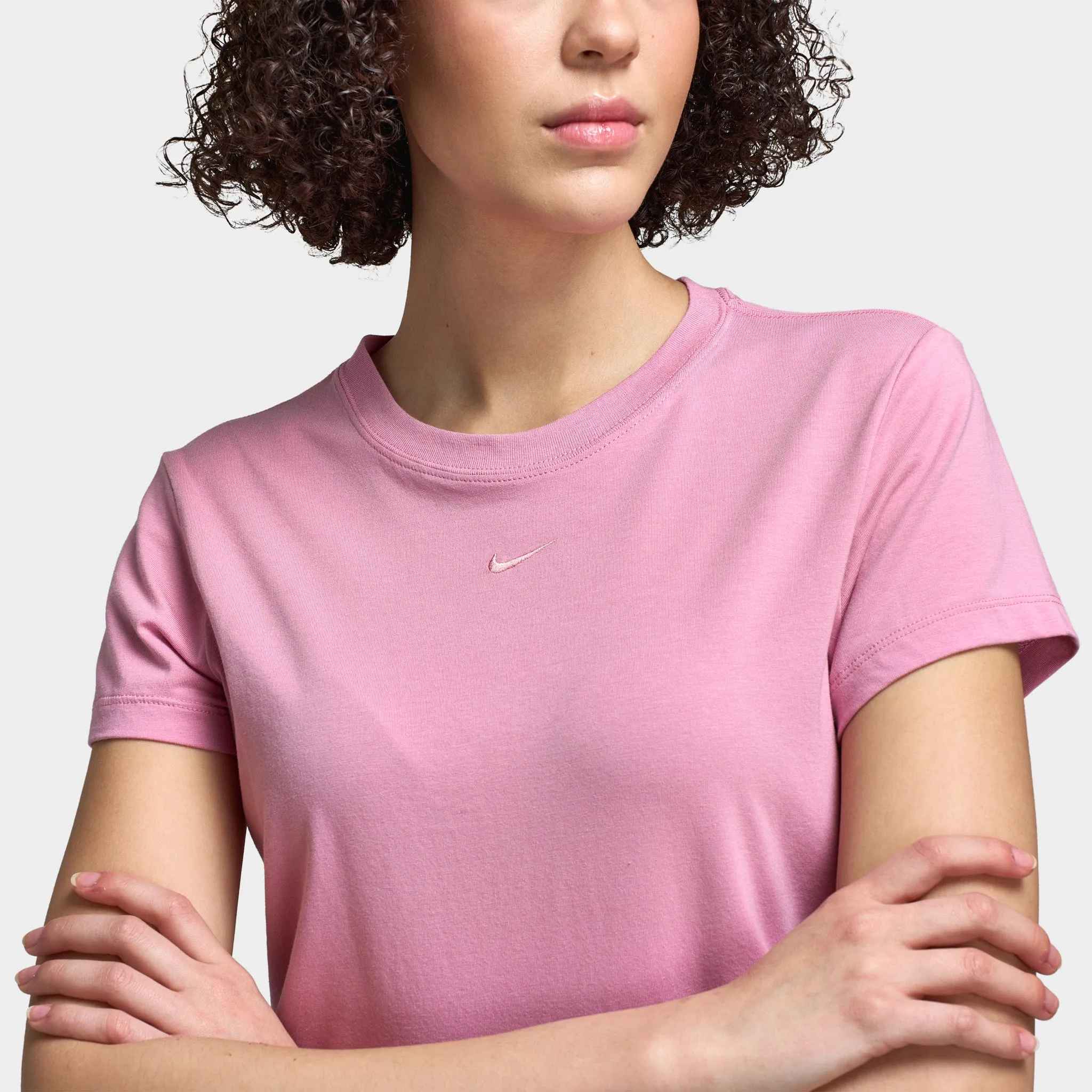 Nike Sportswear Women's Chill Knit Crop Top / Elemental Pink