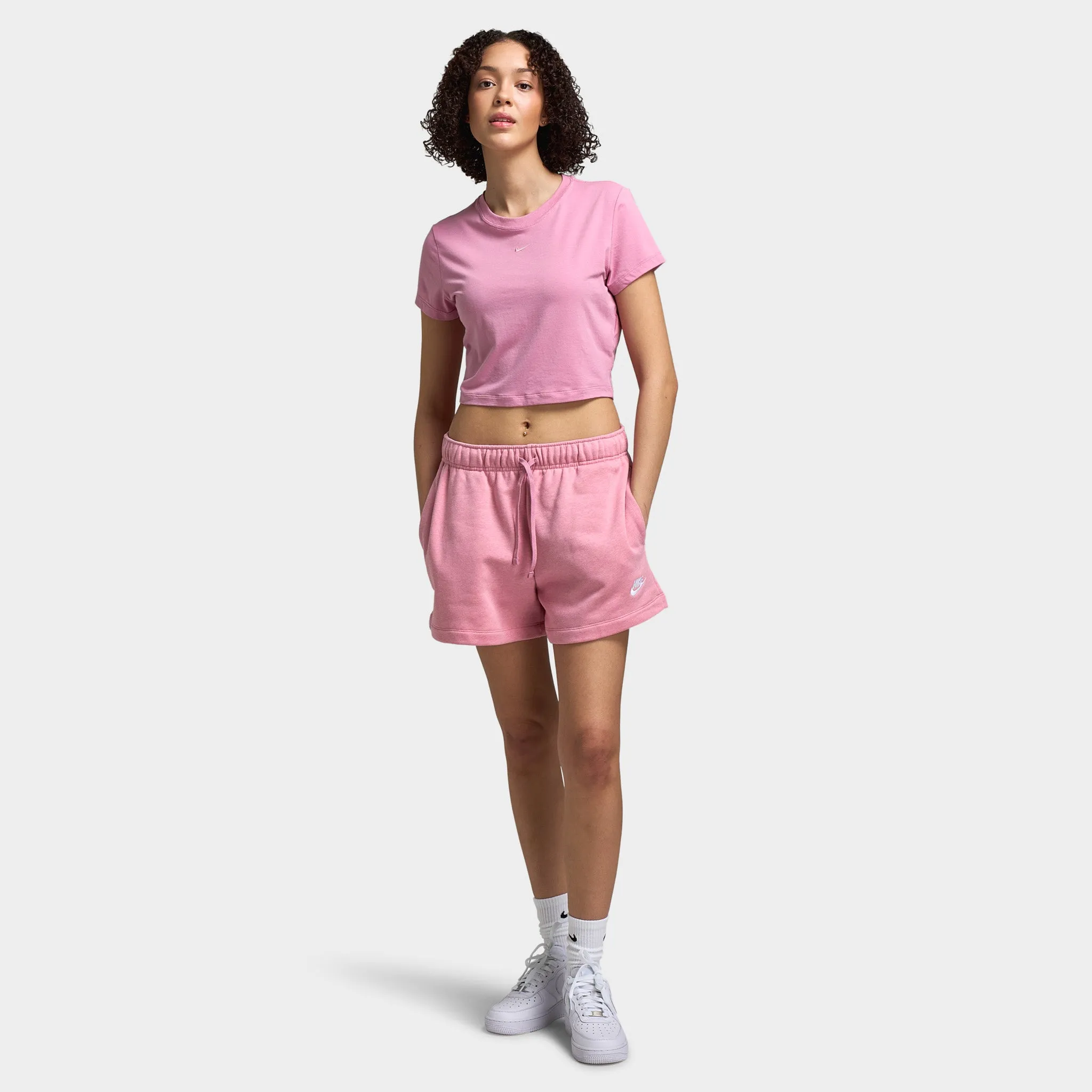 Nike Sportswear Women's Chill Knit Crop Top / Elemental Pink