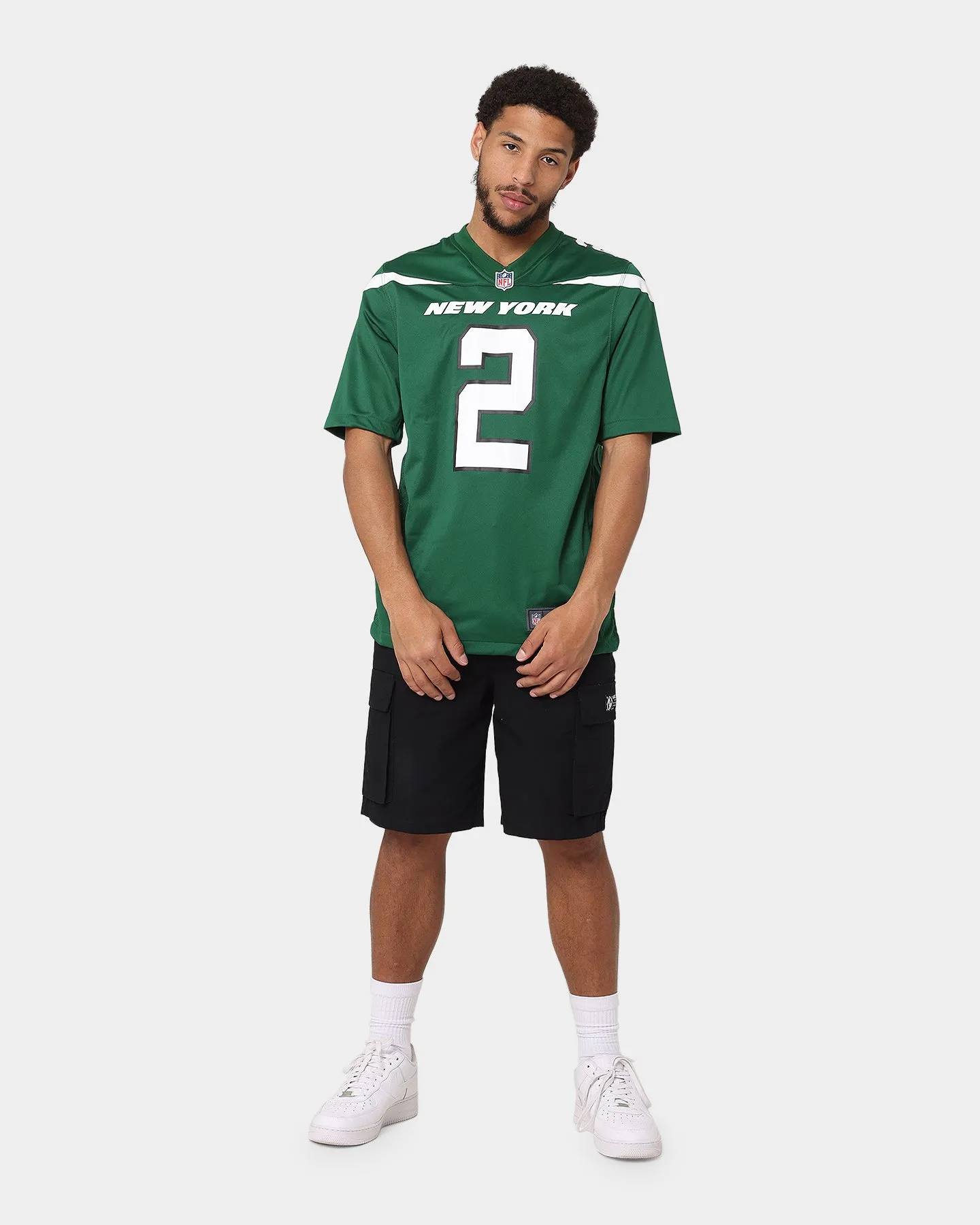 Nike Zach Wilson New York Jets Team Jersey Sports Green