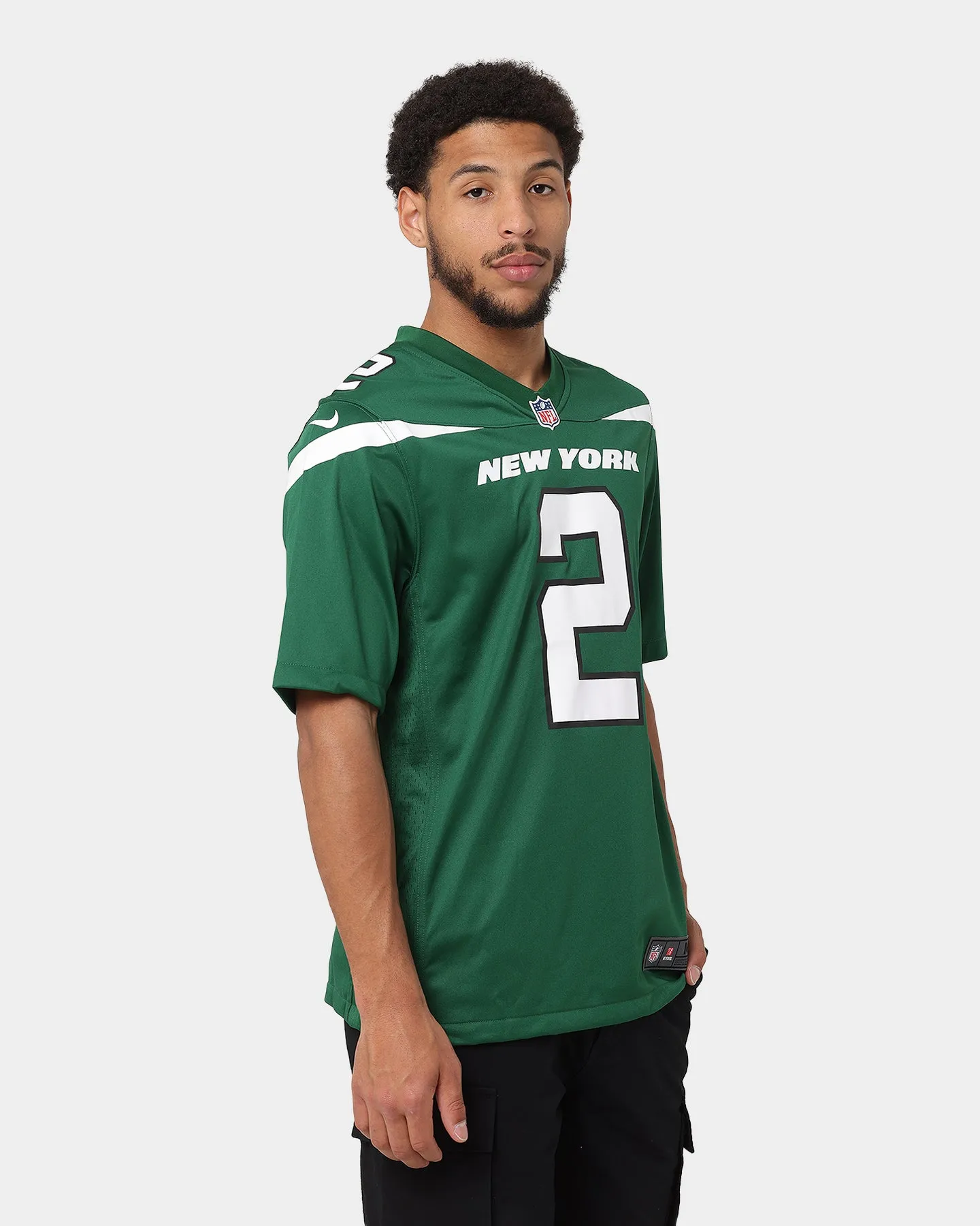 Nike Zach Wilson New York Jets Team Jersey Sports Green
