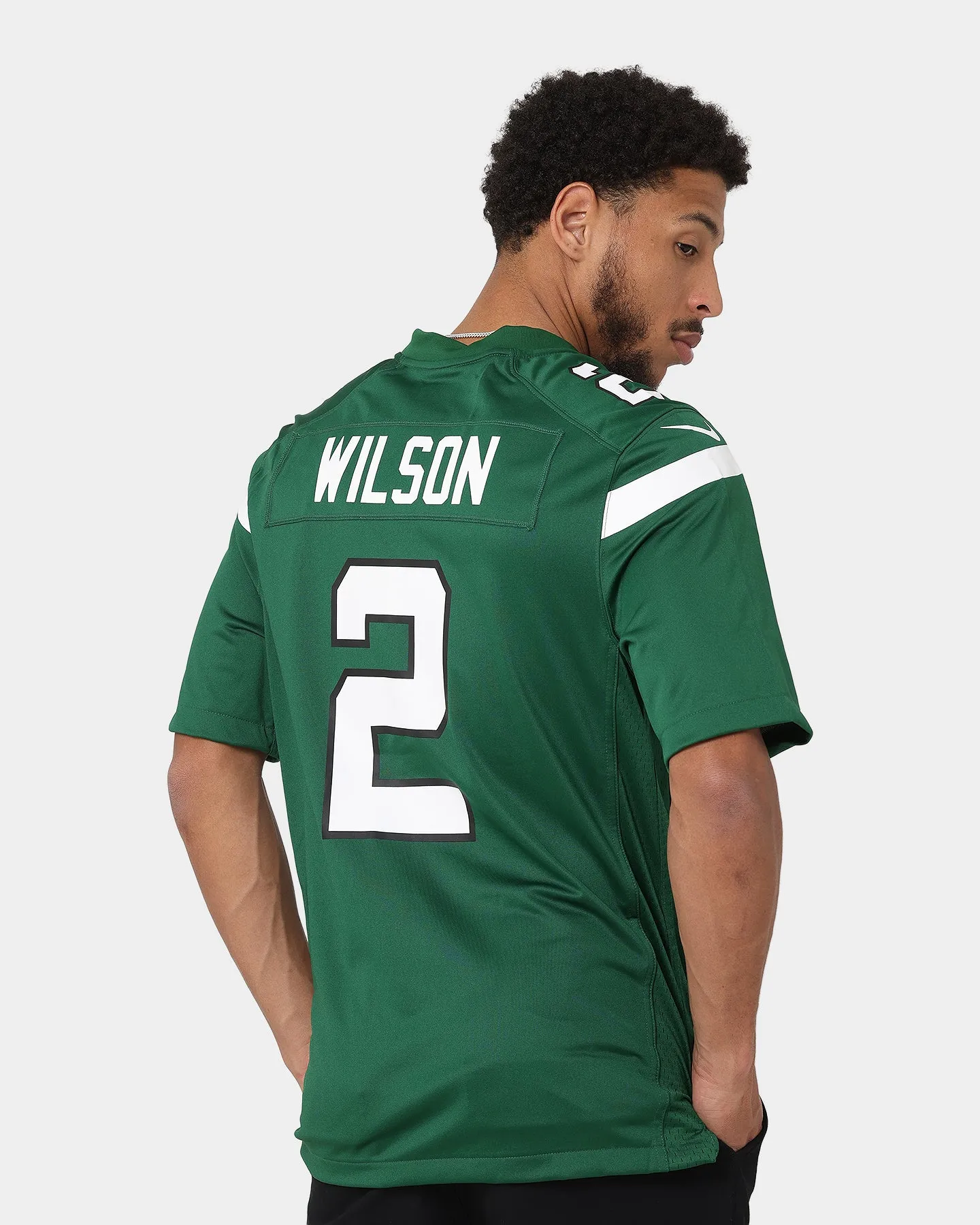 Nike Zach Wilson New York Jets Team Jersey Sports Green