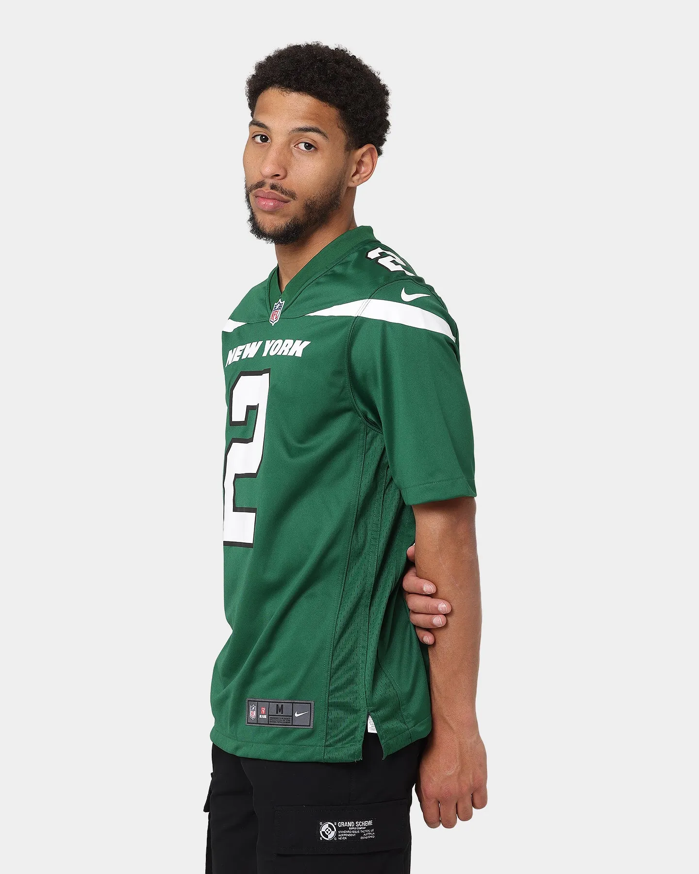 Nike Zach Wilson New York Jets Team Jersey Sports Green