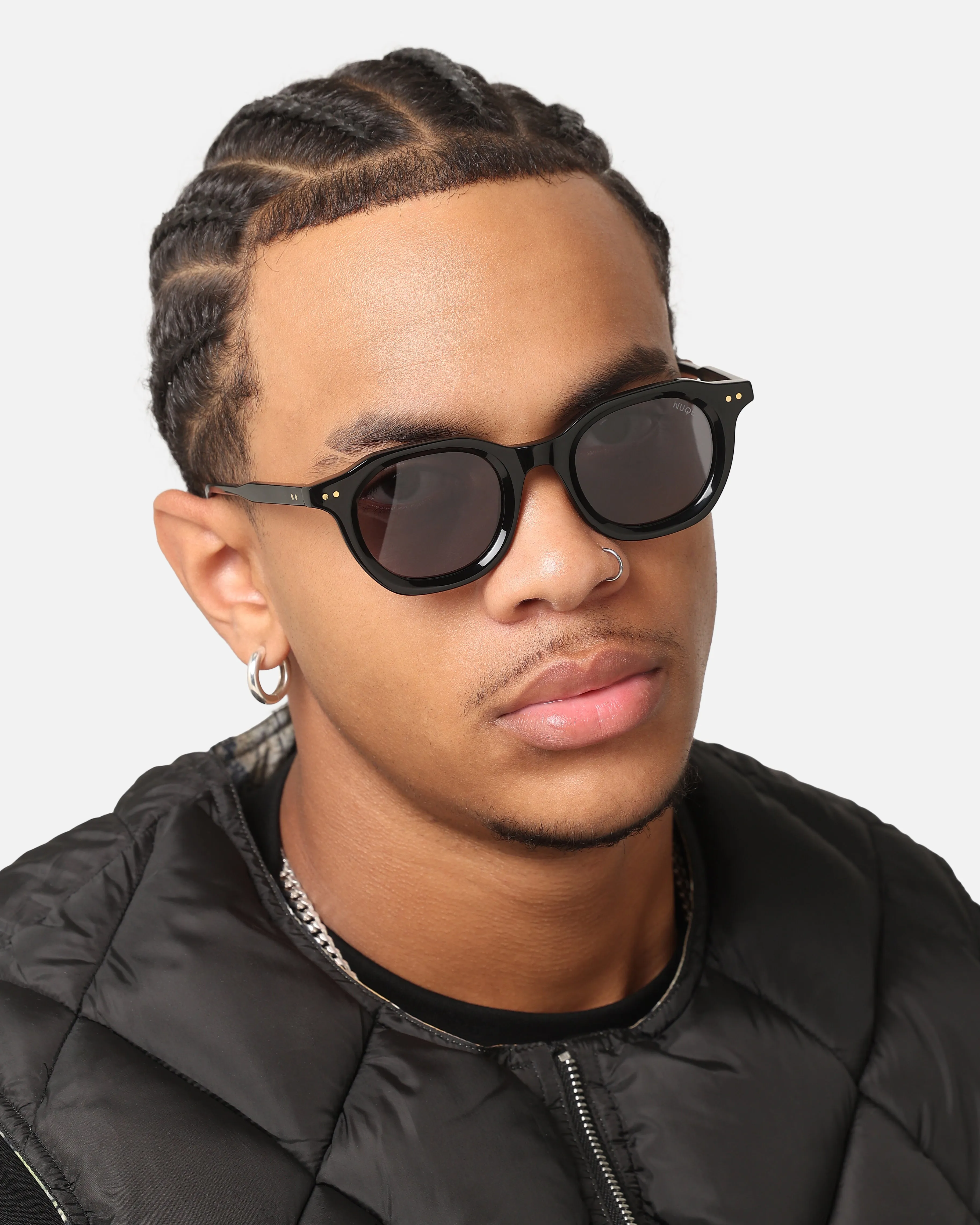 Nuqe Anders Sunglasses Black/Gold