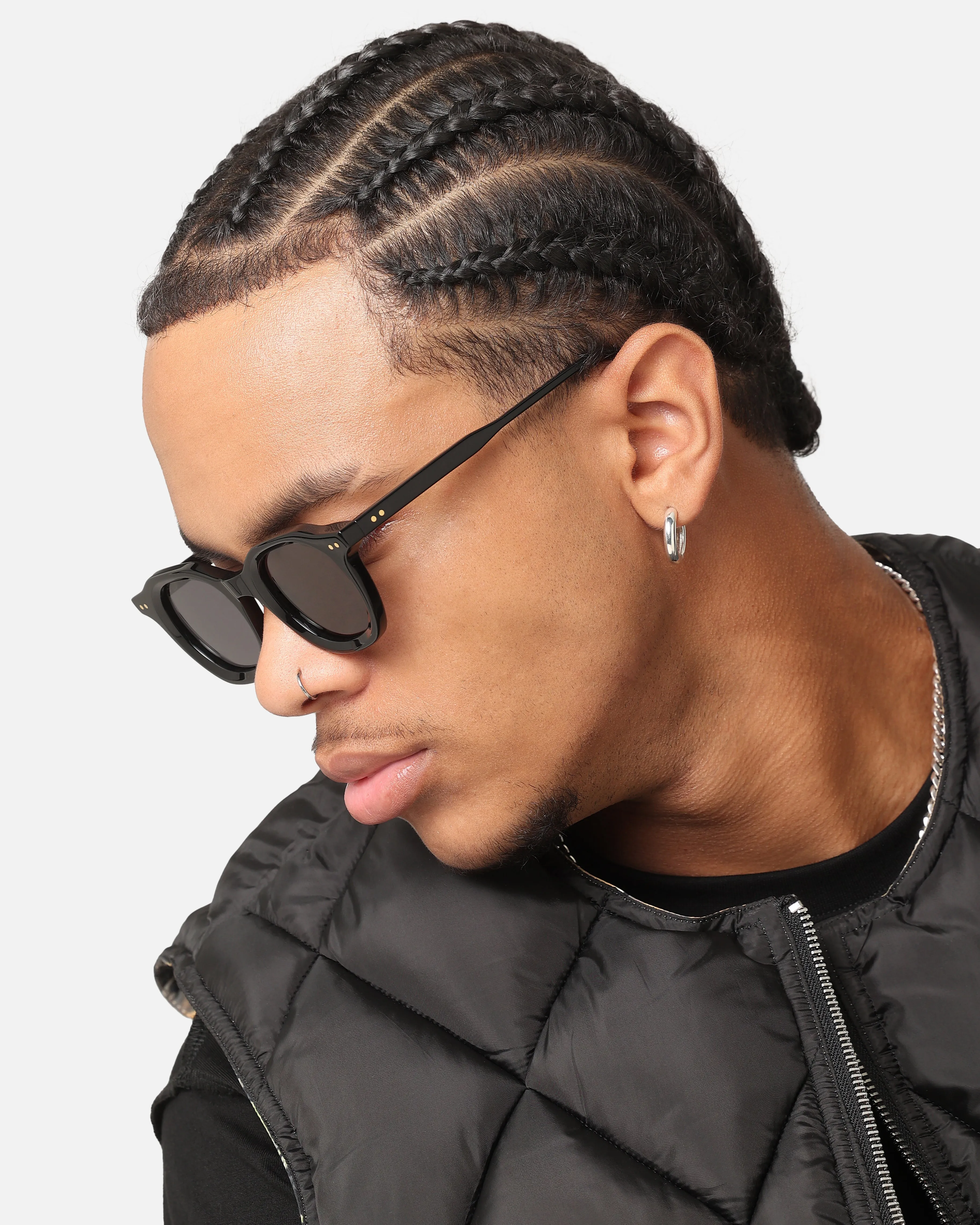 Nuqe Anders Sunglasses Black/Gold