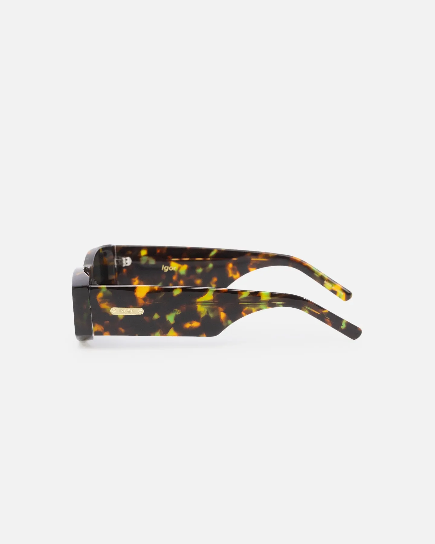 Nuqe Igor Sunglasses Tort/Green/Gold
