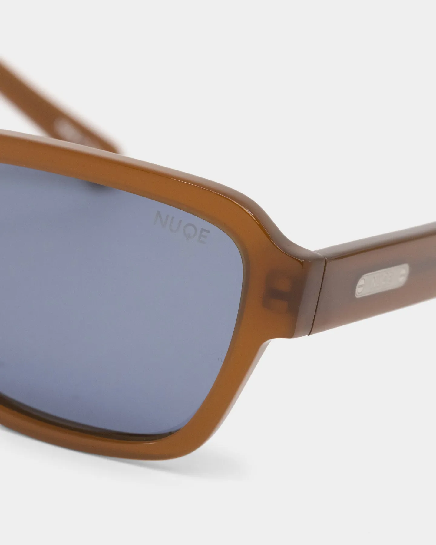 Nuqe Oscar Sunglasses Brown/Blue