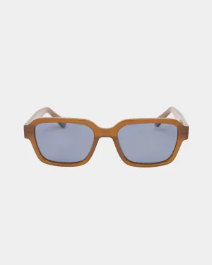 Nuqe Oscar Sunglasses Brown/Blue