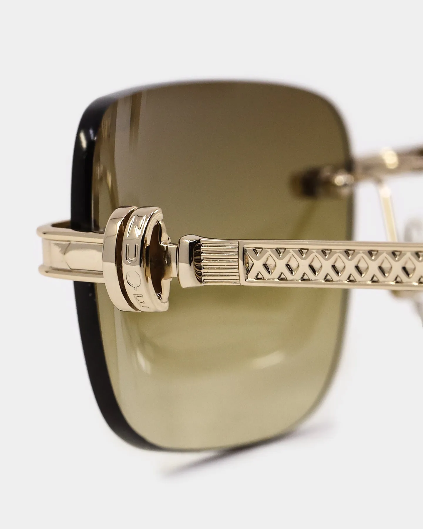 NUQE Uncut Sunglasses Gold/Brown