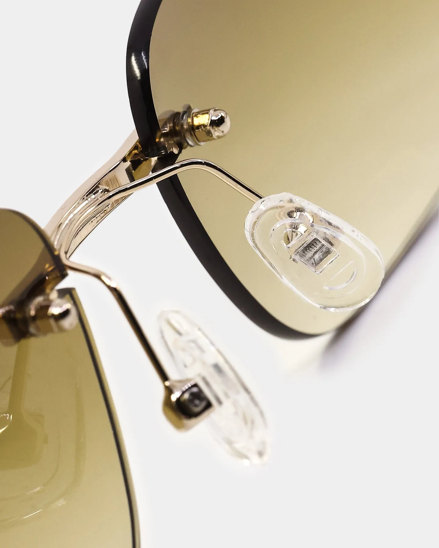 NUQE Uncut Sunglasses Gold/Brown