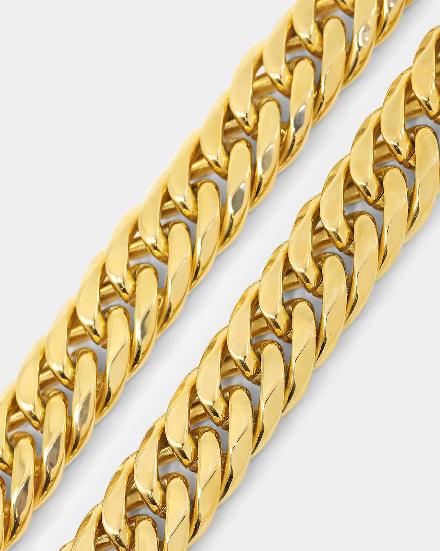 NXS 24" Cuban Link Chain Gold