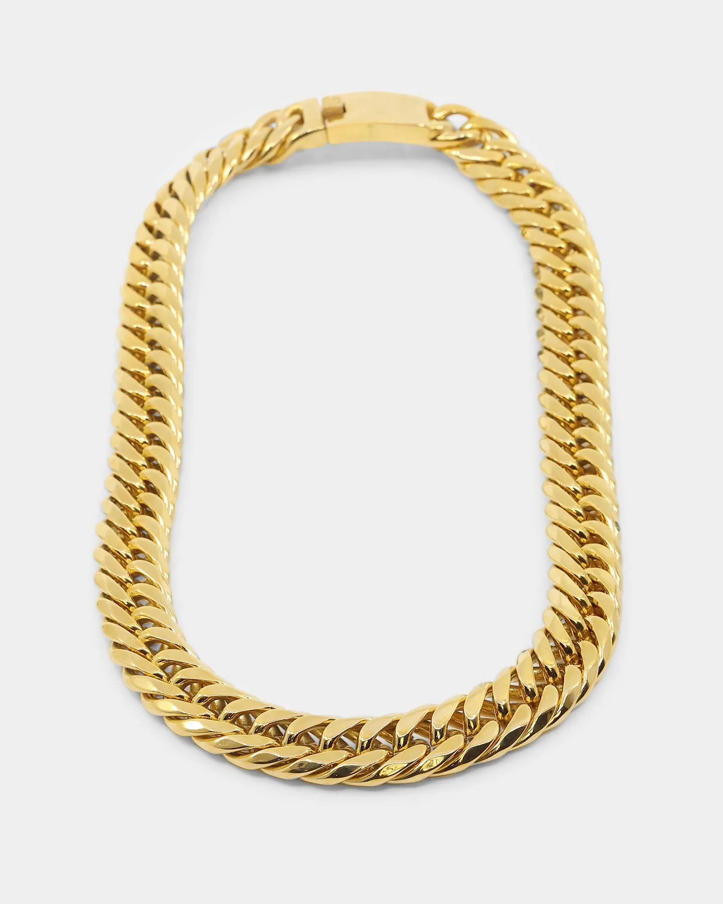NXS 24" Cuban Link Chain Gold