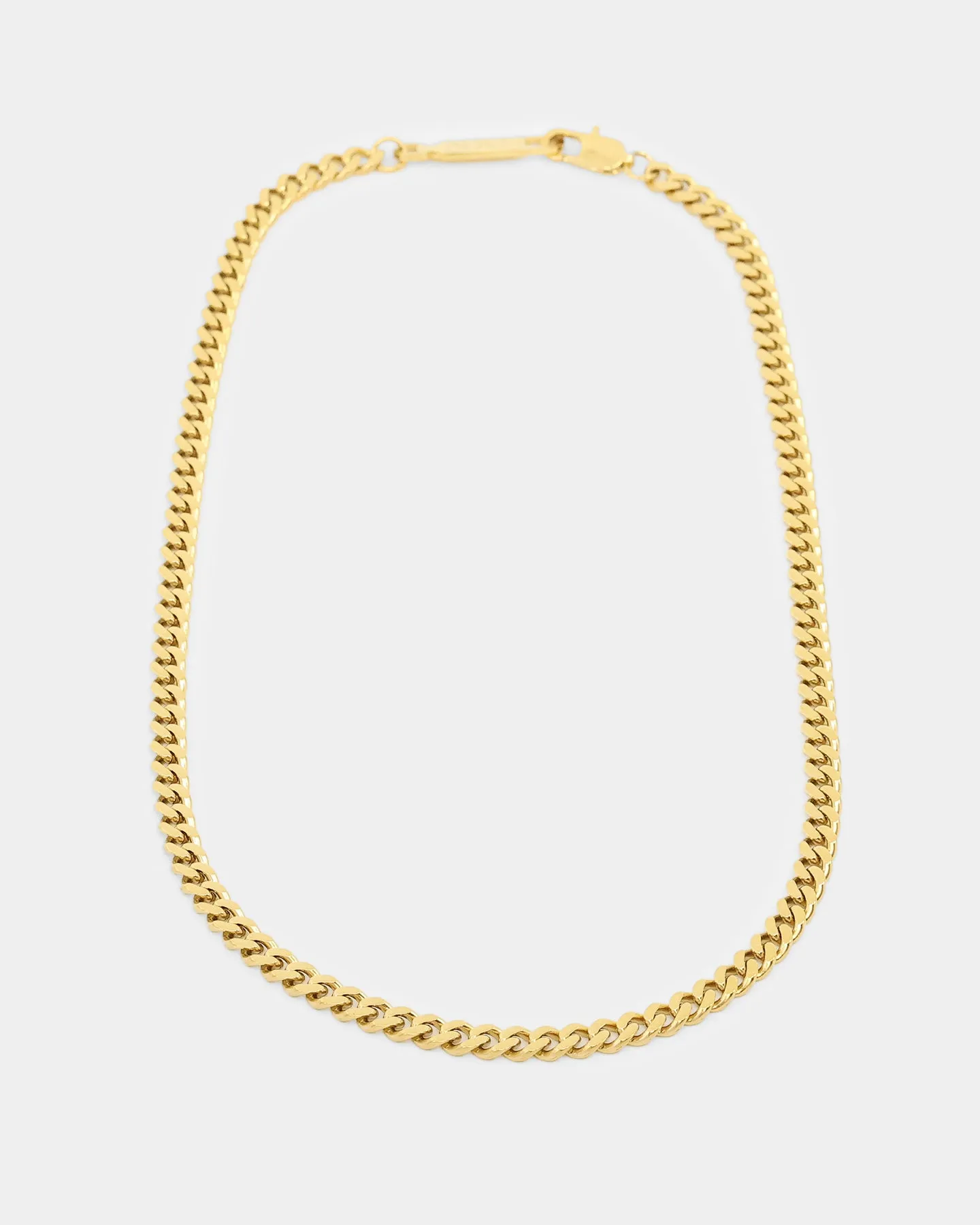NXS 5mm Cuban Link Chain Gold