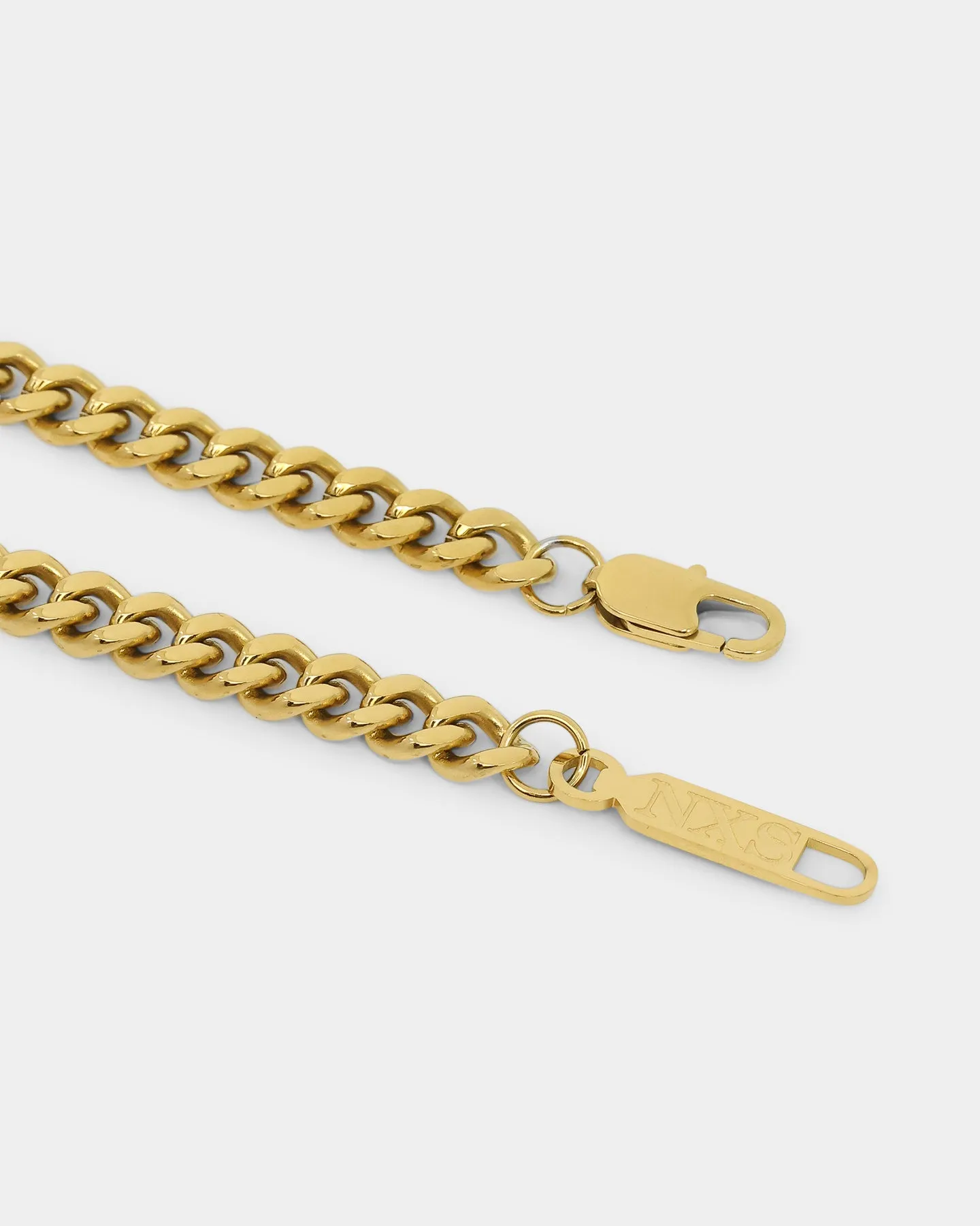 NXS 7mm Cuban Chain Gold