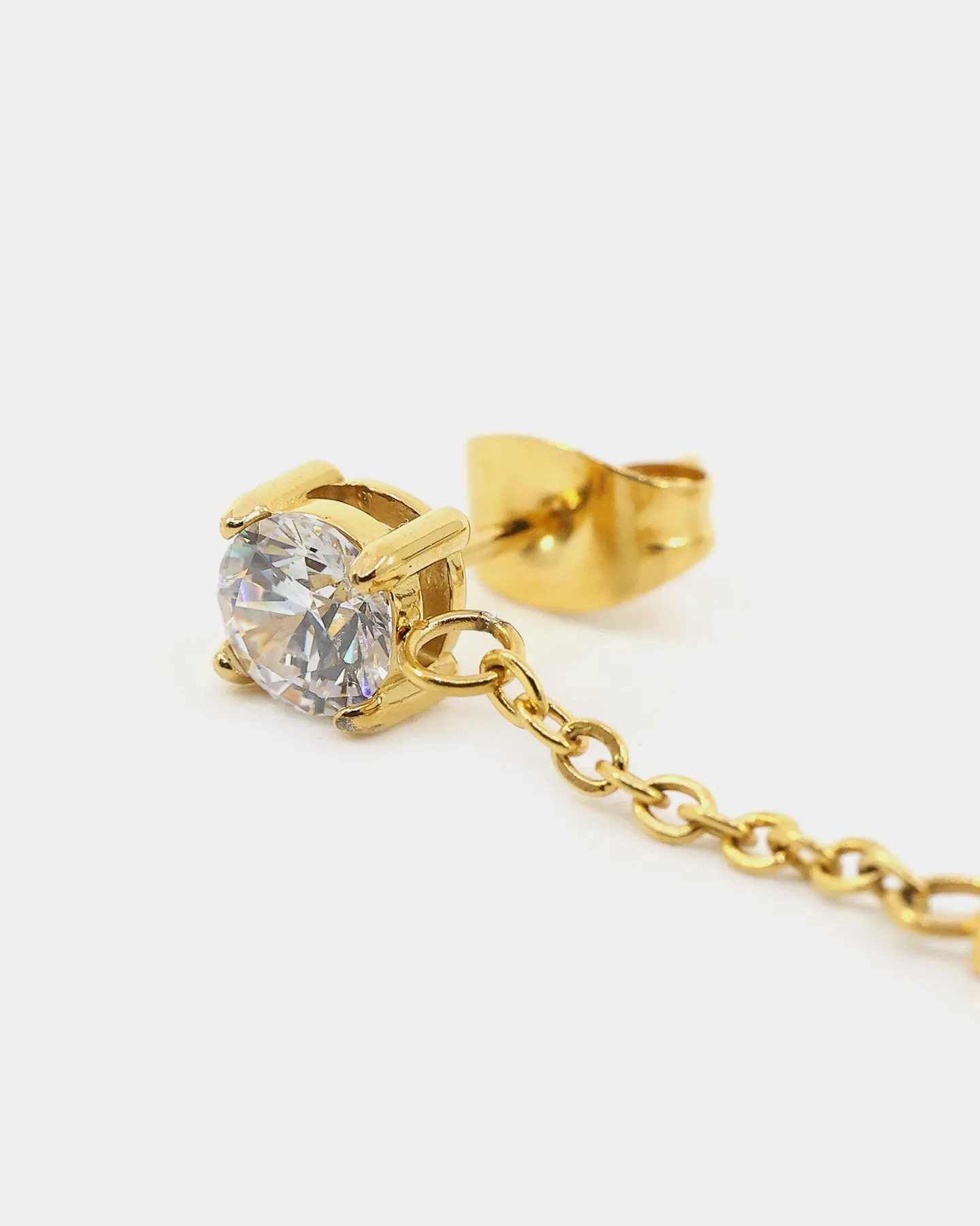 NXS Ascend Earrings Iced Gold