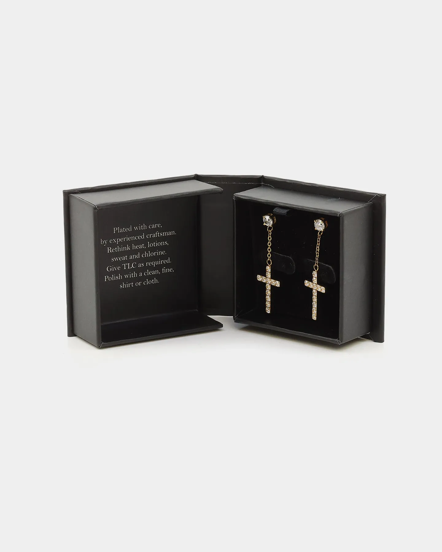 NXS Ascend Earrings Iced Gold