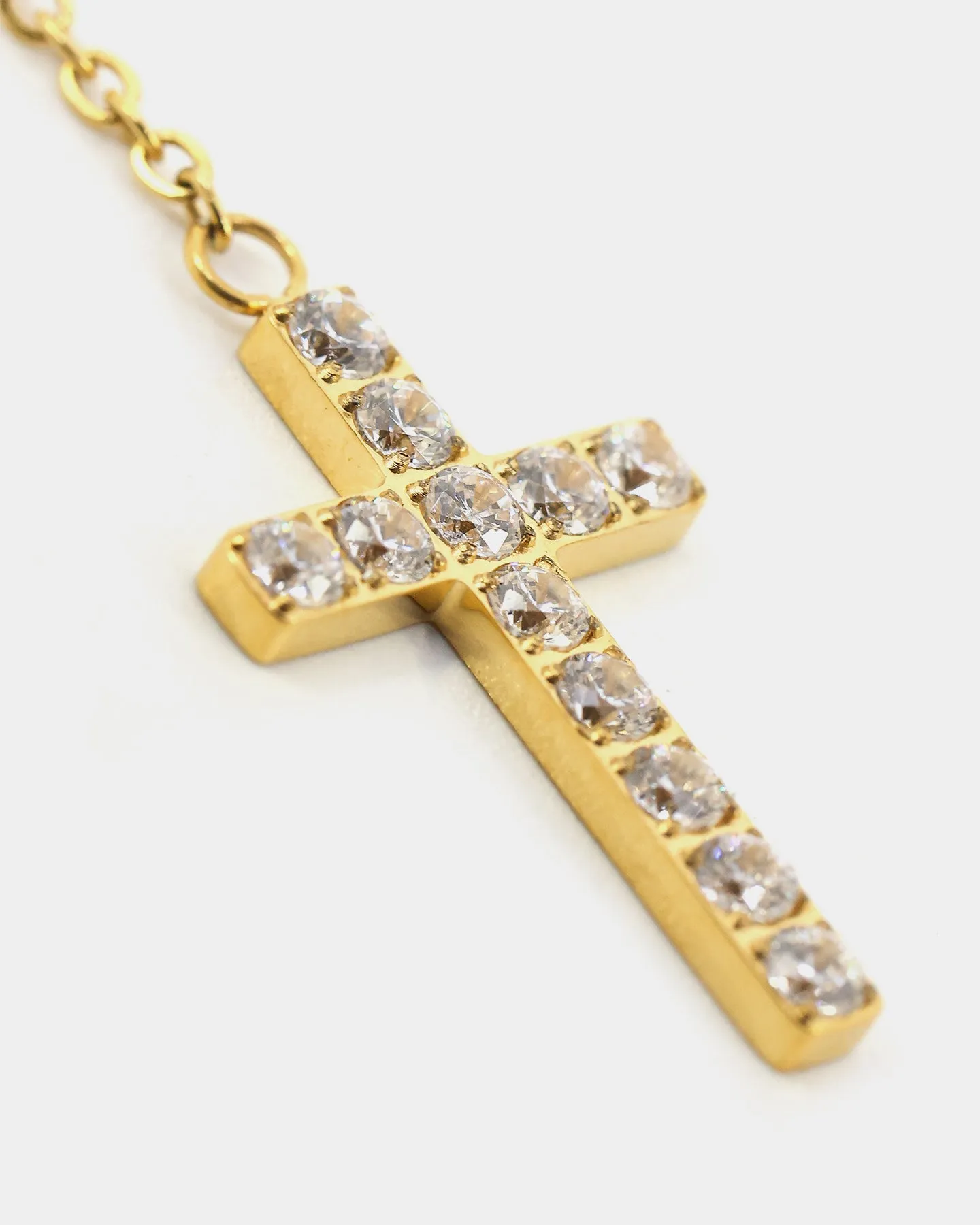 NXS Ascend Earrings Iced Gold