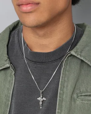 NXS Cupids Pendant White Gold