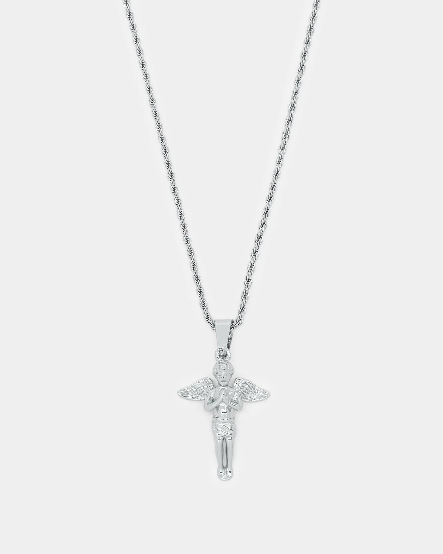 NXS Cupids Pendant White Gold