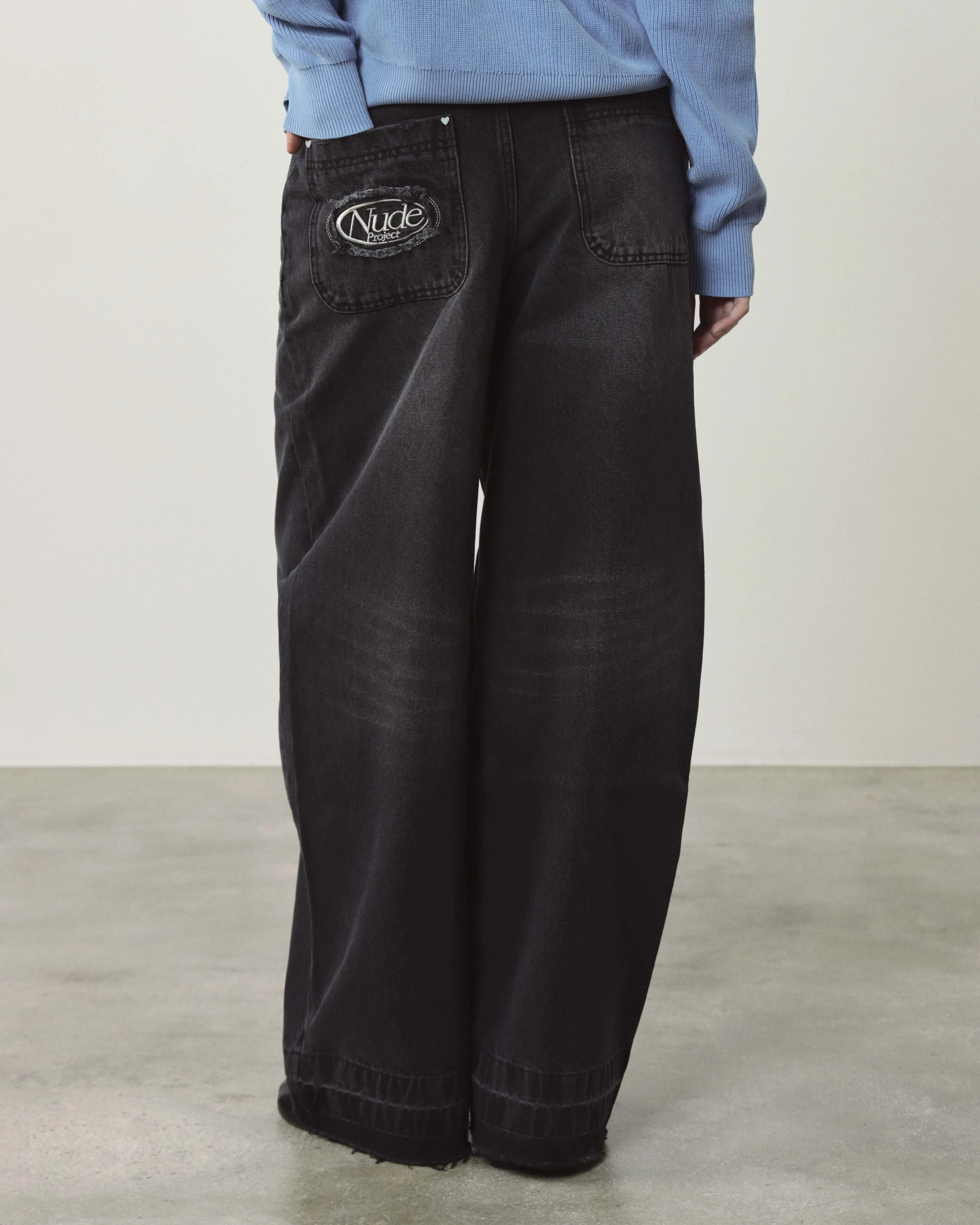 Old Baggy Jeans Black