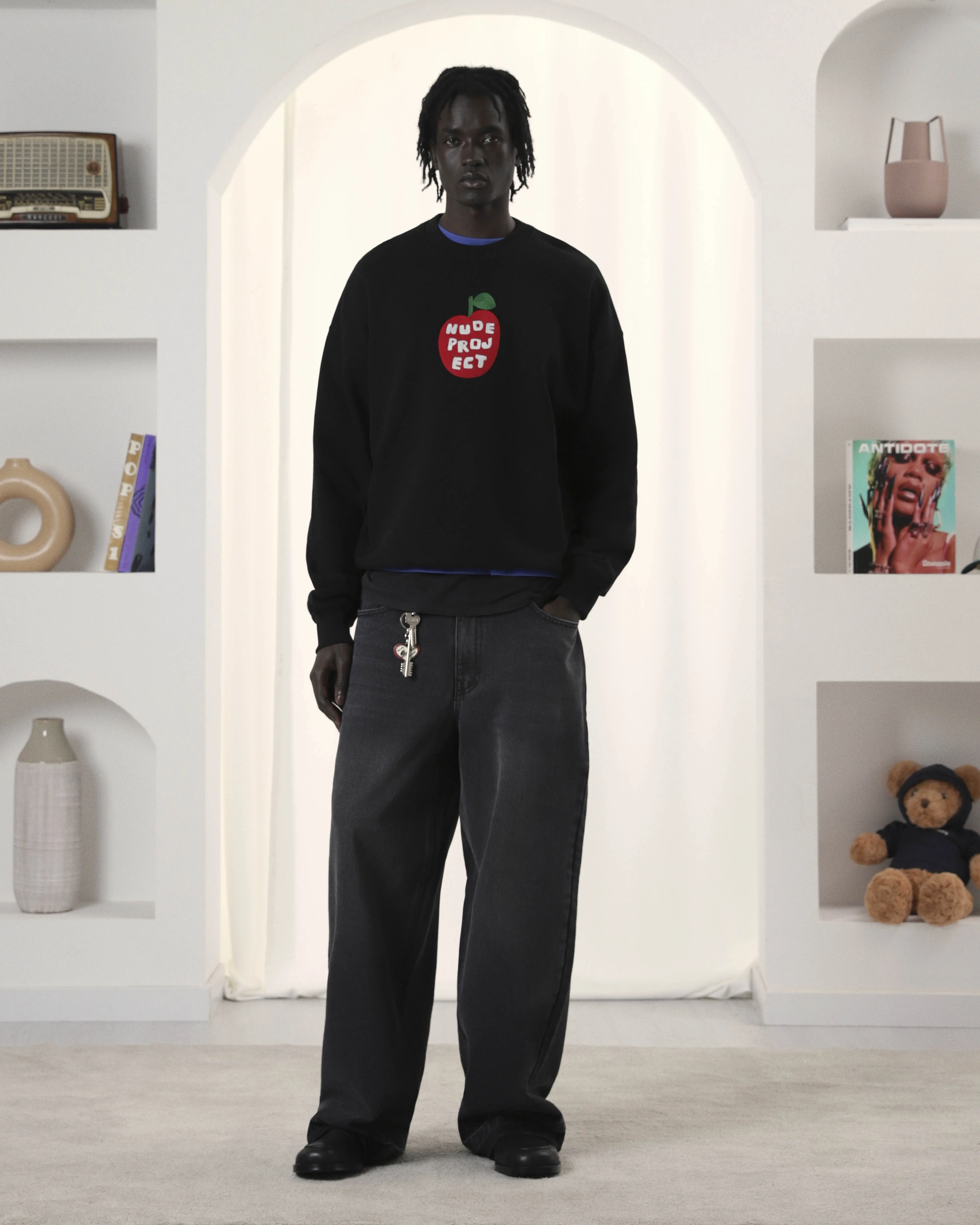 Old Baggy Jeans Black