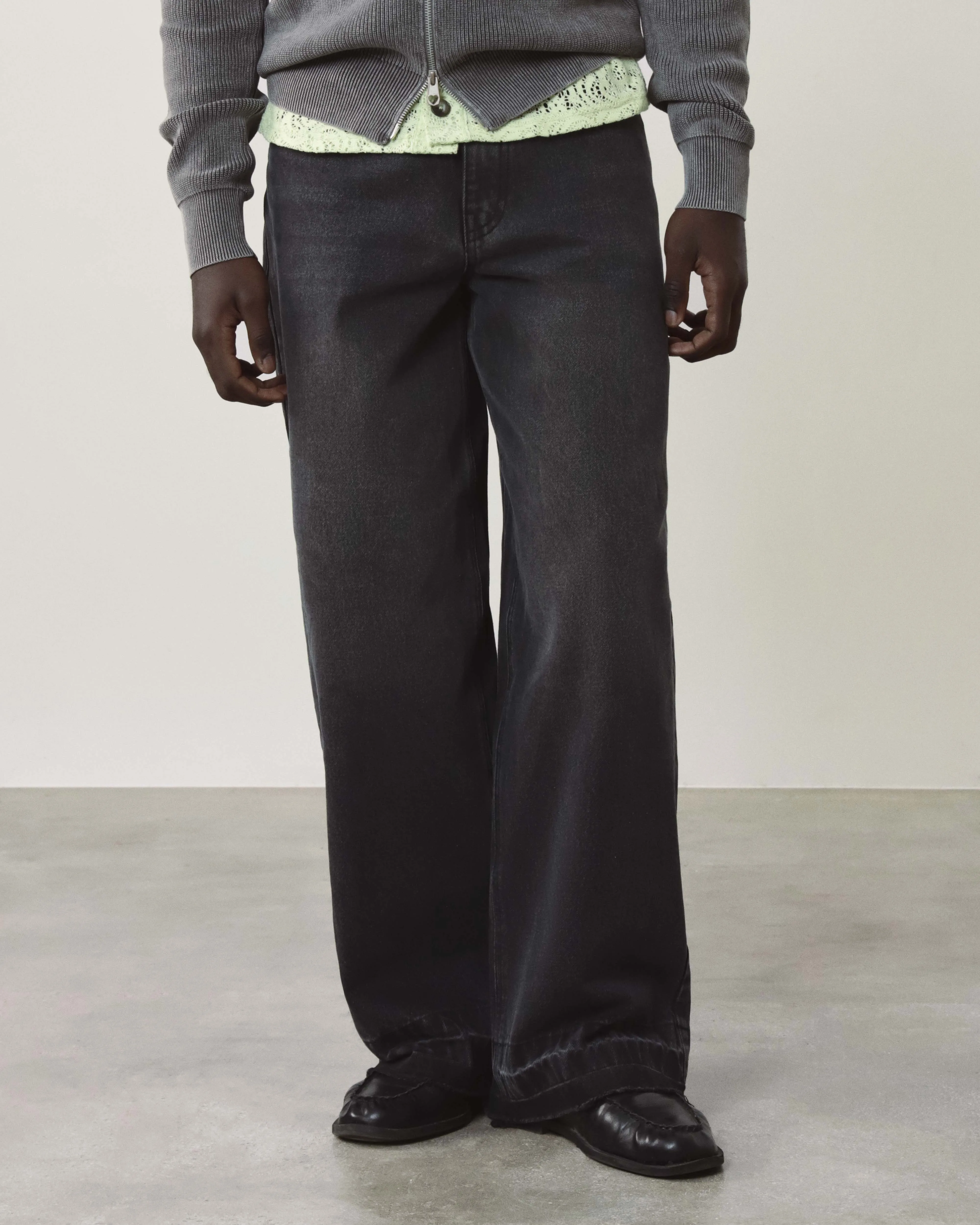 Old Baggy Jeans Black
