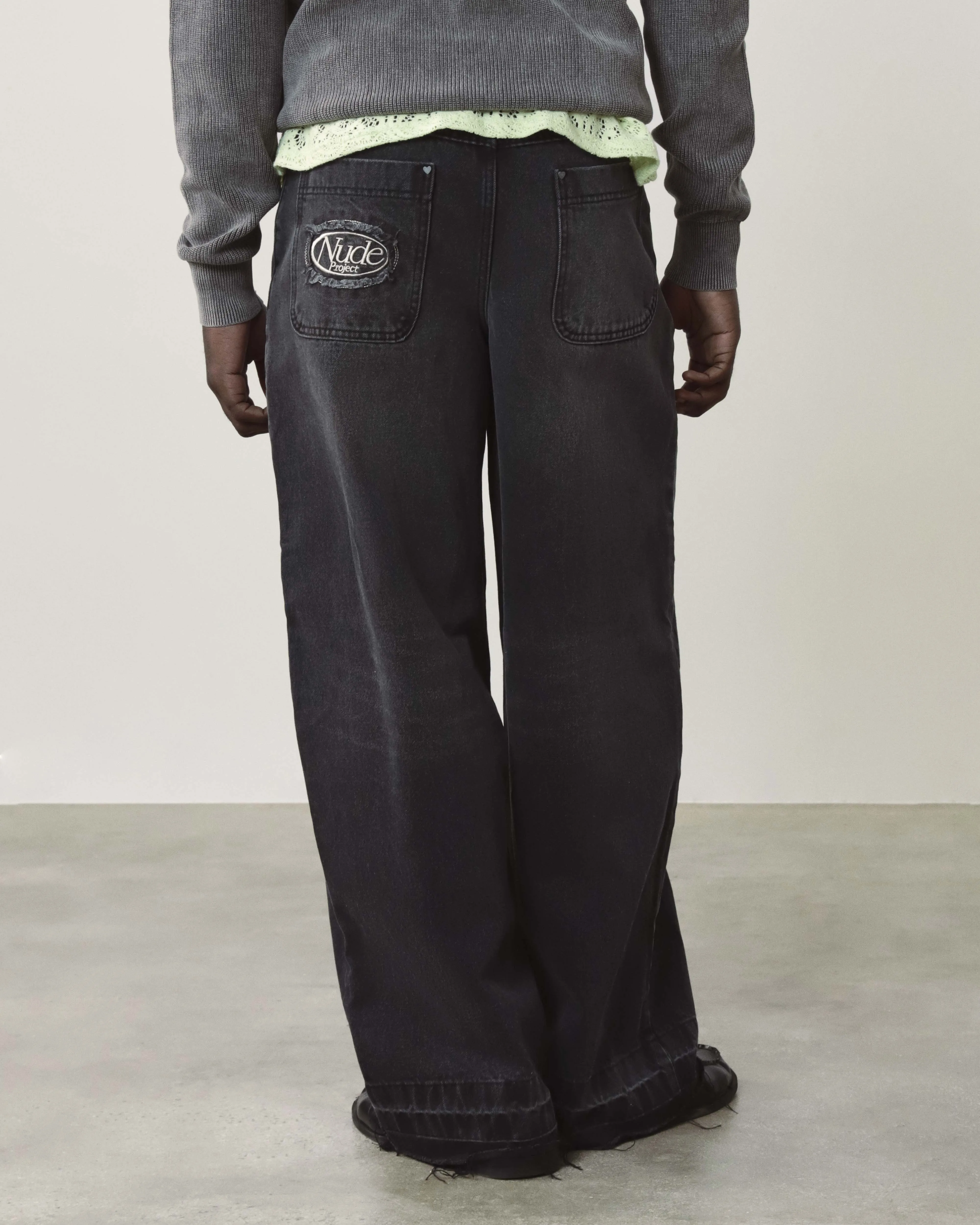 Old Baggy Jeans Black