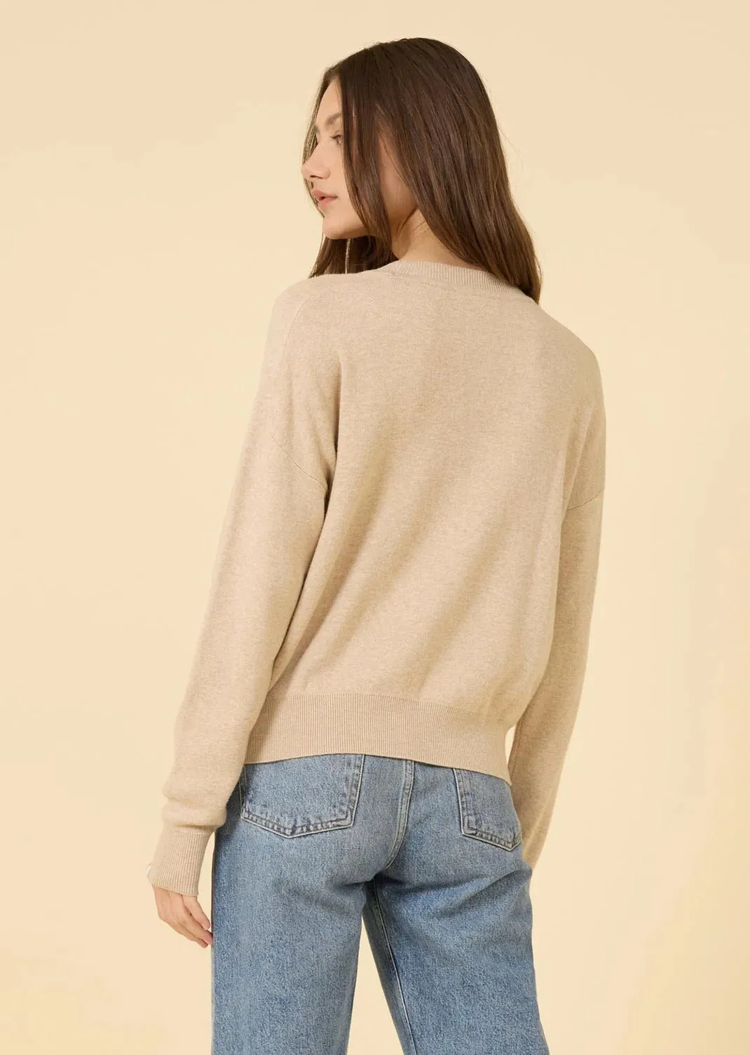 One Grey Day - Latte Warwick Pullover