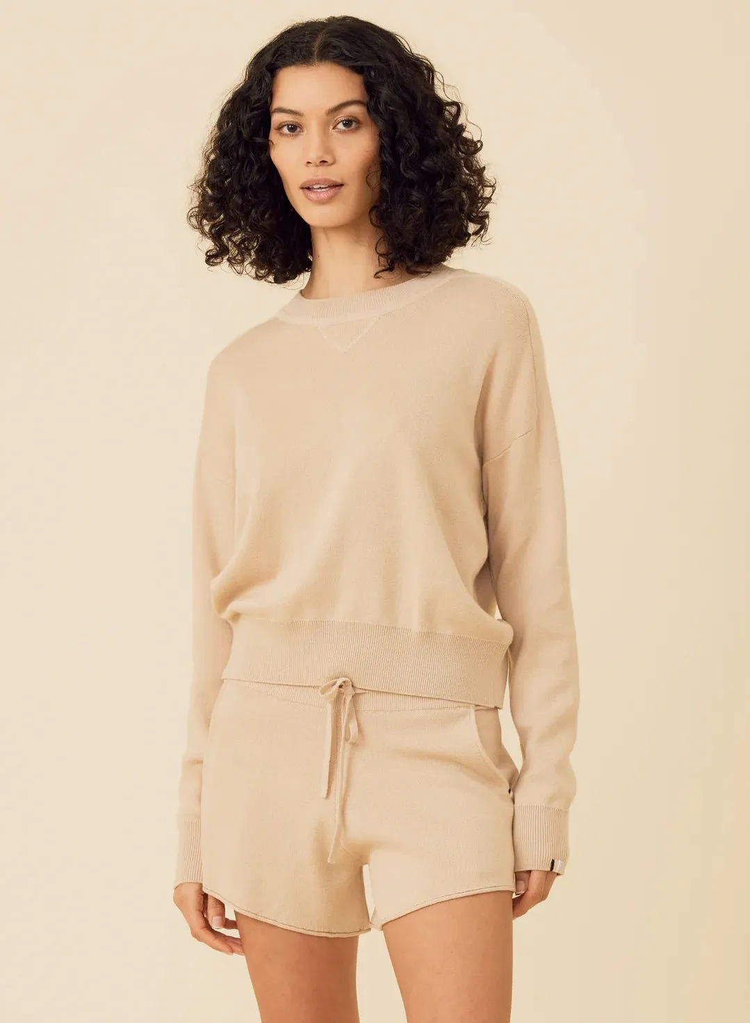 One Grey Day - Latte Warwick Pullover