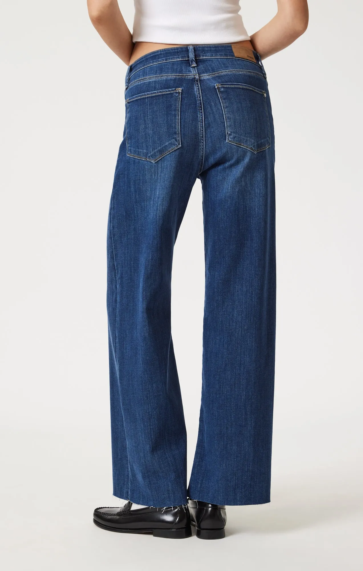 PALOMA WIDE LEG IN MID BRUSHED SUPERSOFT