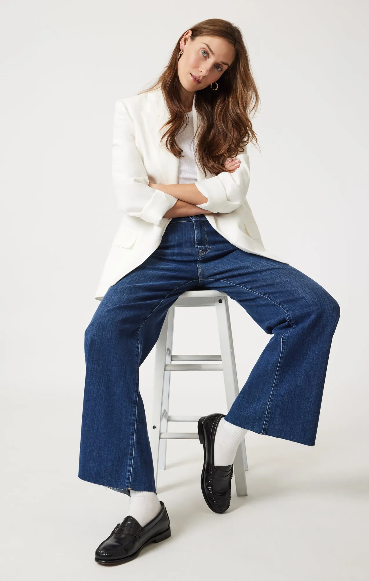 PALOMA WIDE LEG IN MID BRUSHED SUPERSOFT