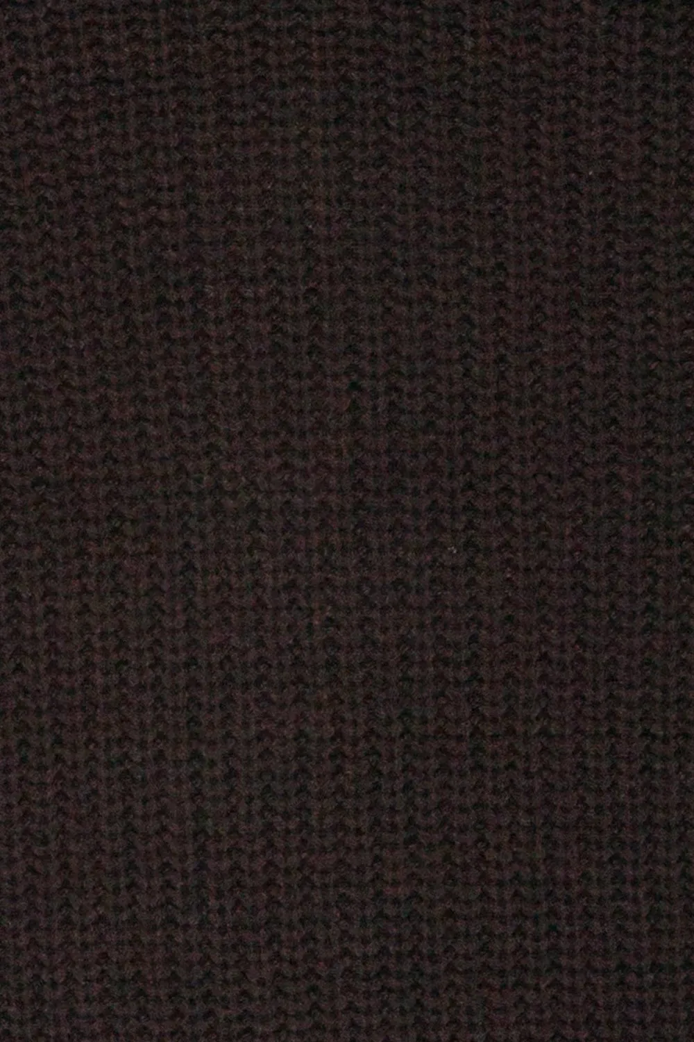 Patras Black | V-Neck Knitted Sweater