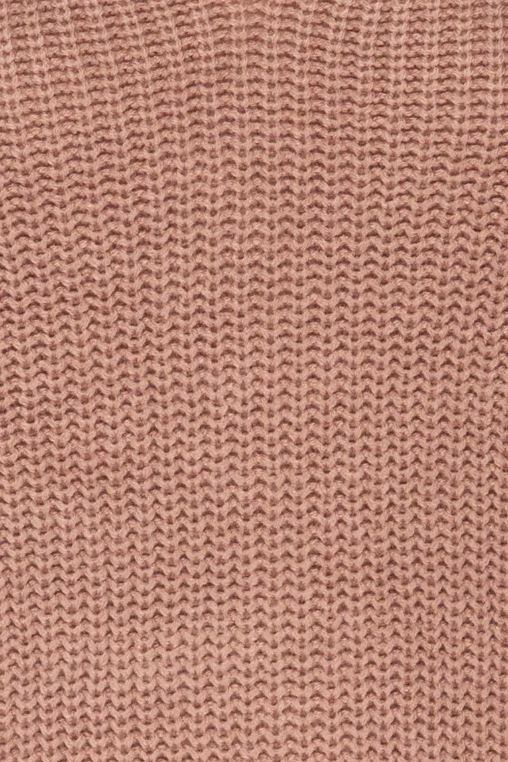 Patras Mauve | V-Neck Knitted Sweater