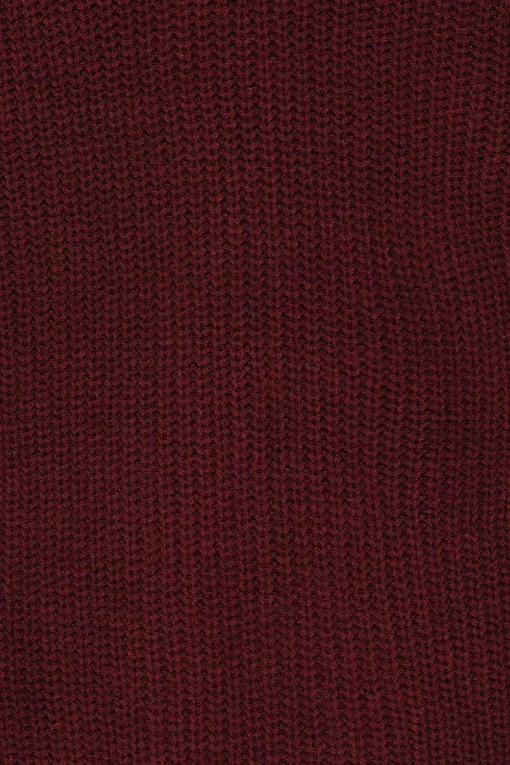 Patras Wine | V-Neck Knitted Sweater