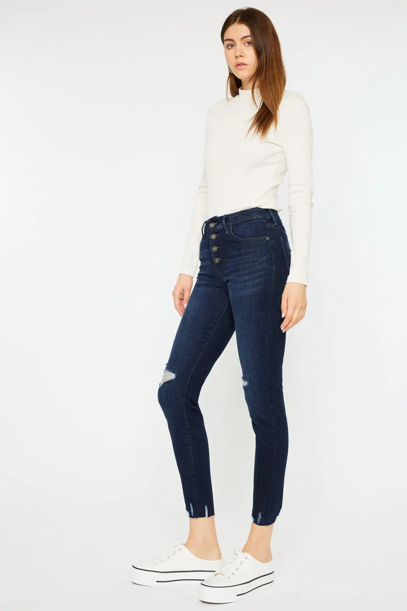 Penelope High Rise Ankle Skinny Jeans
