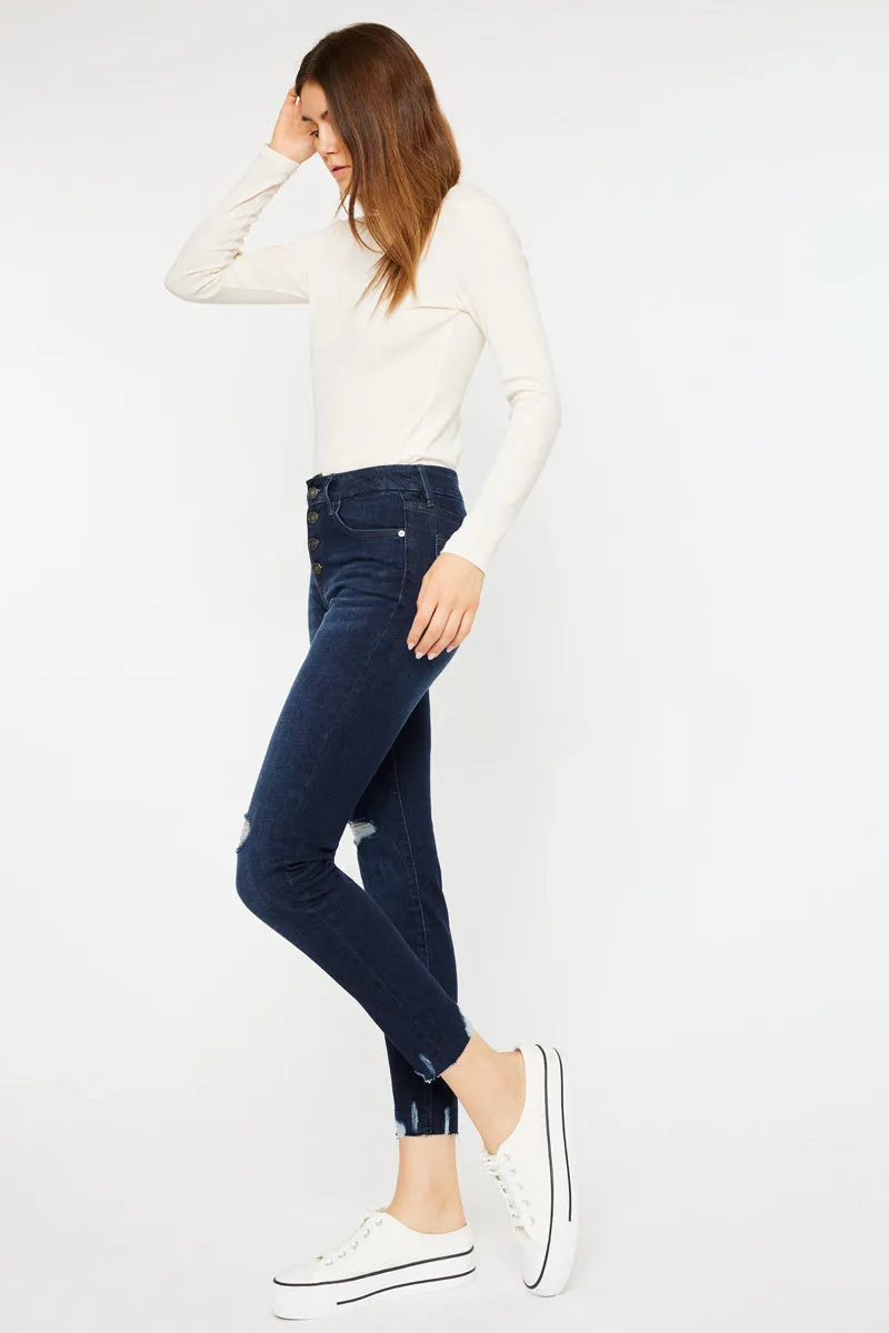 Penelope High Rise Ankle Skinny Jeans