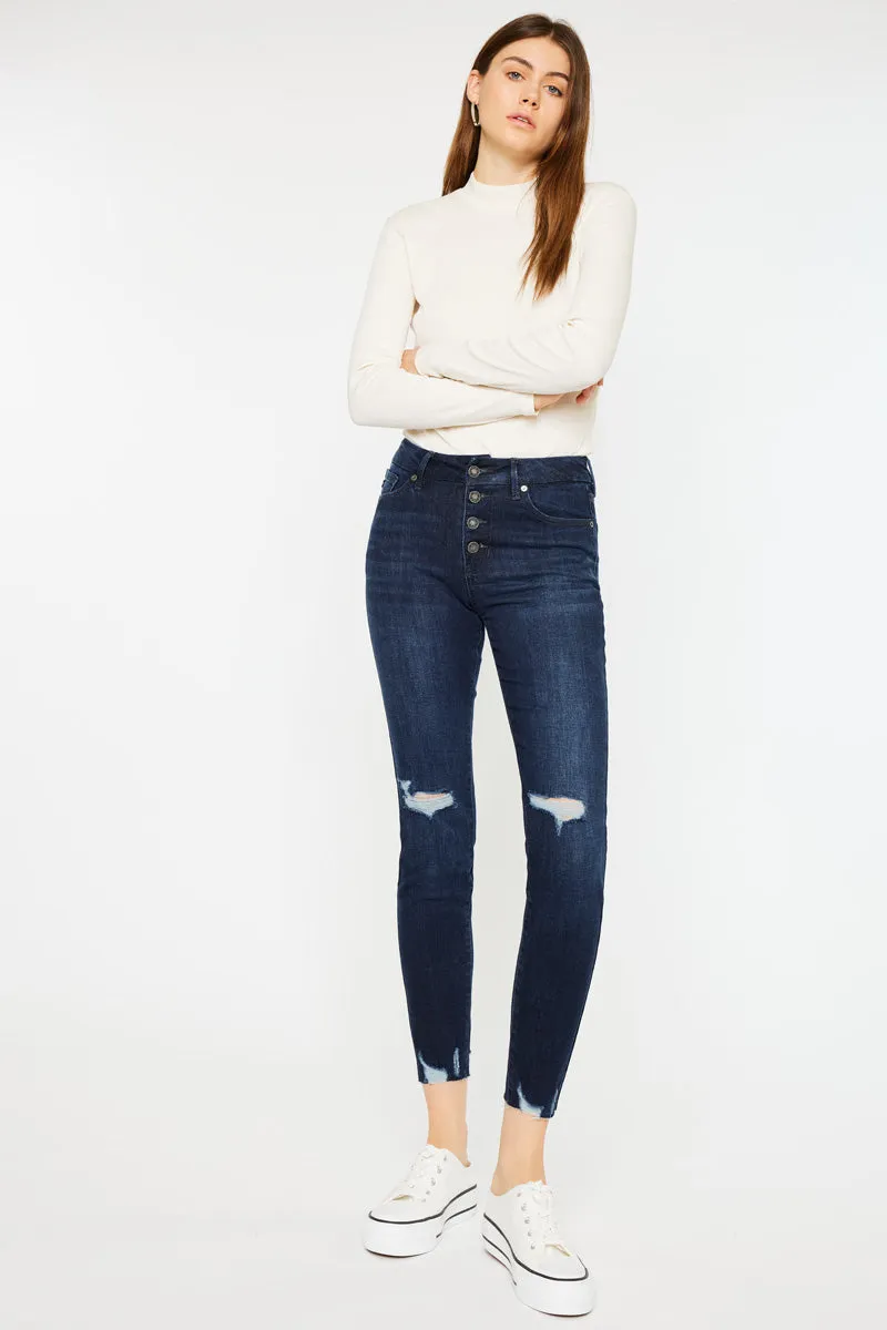 Penelope High Rise Ankle Skinny Jeans
