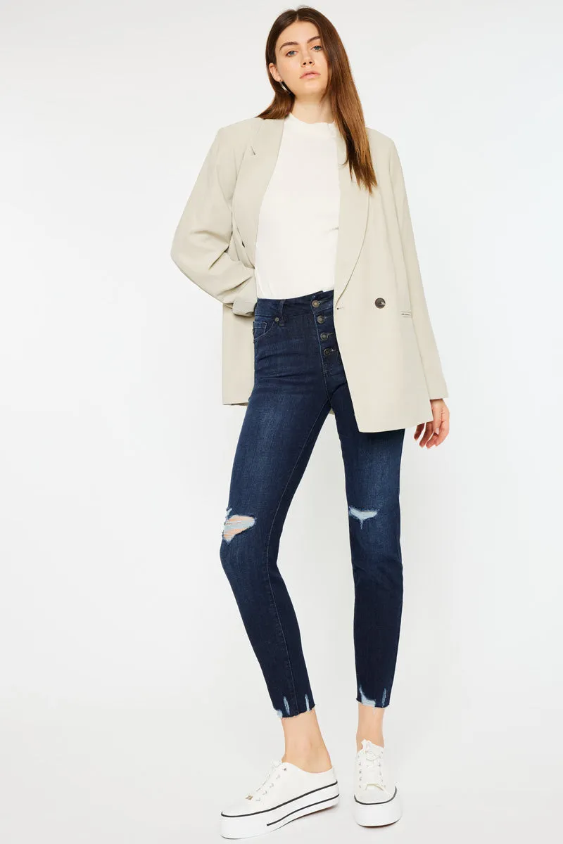 Penelope High Rise Ankle Skinny Jeans