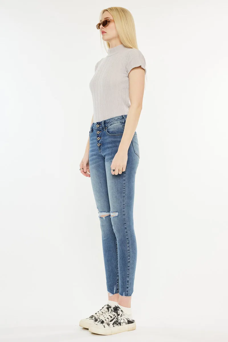 Penelope High Rise Ankle Skinny Jeans