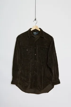 Polo Ralph Lauren velvet overshirt (L)