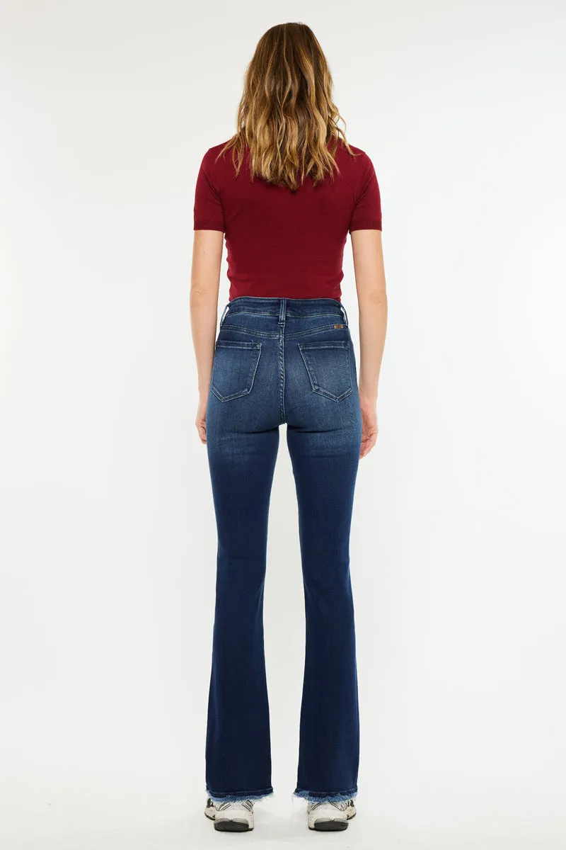 Rainn Ultra High Rise Flare Jeans