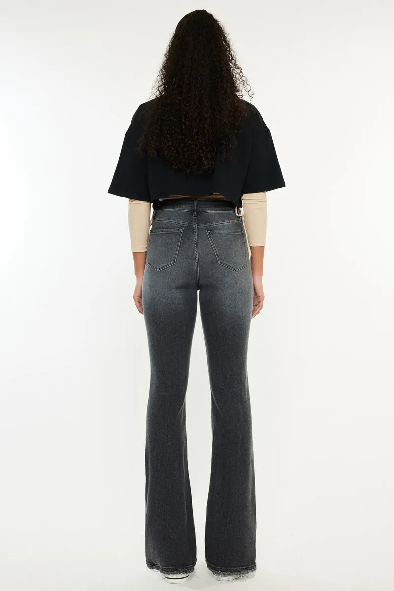 Rainn Ultra High Rise Flare Jeans