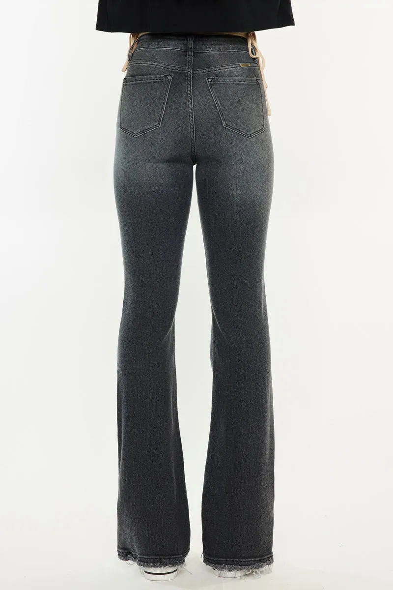 Rainn Ultra High Rise Flare Jeans