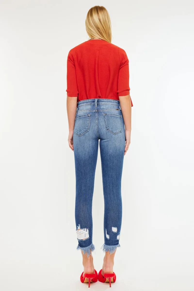 Raleigh High Rise Ankle Skinny