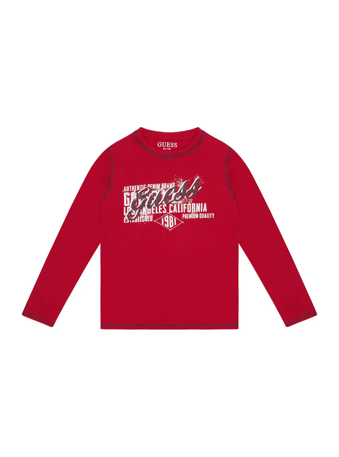 Red California Logo T-Shirt (2-7)