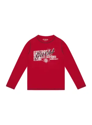Red California Logo T-Shirt (2-7)