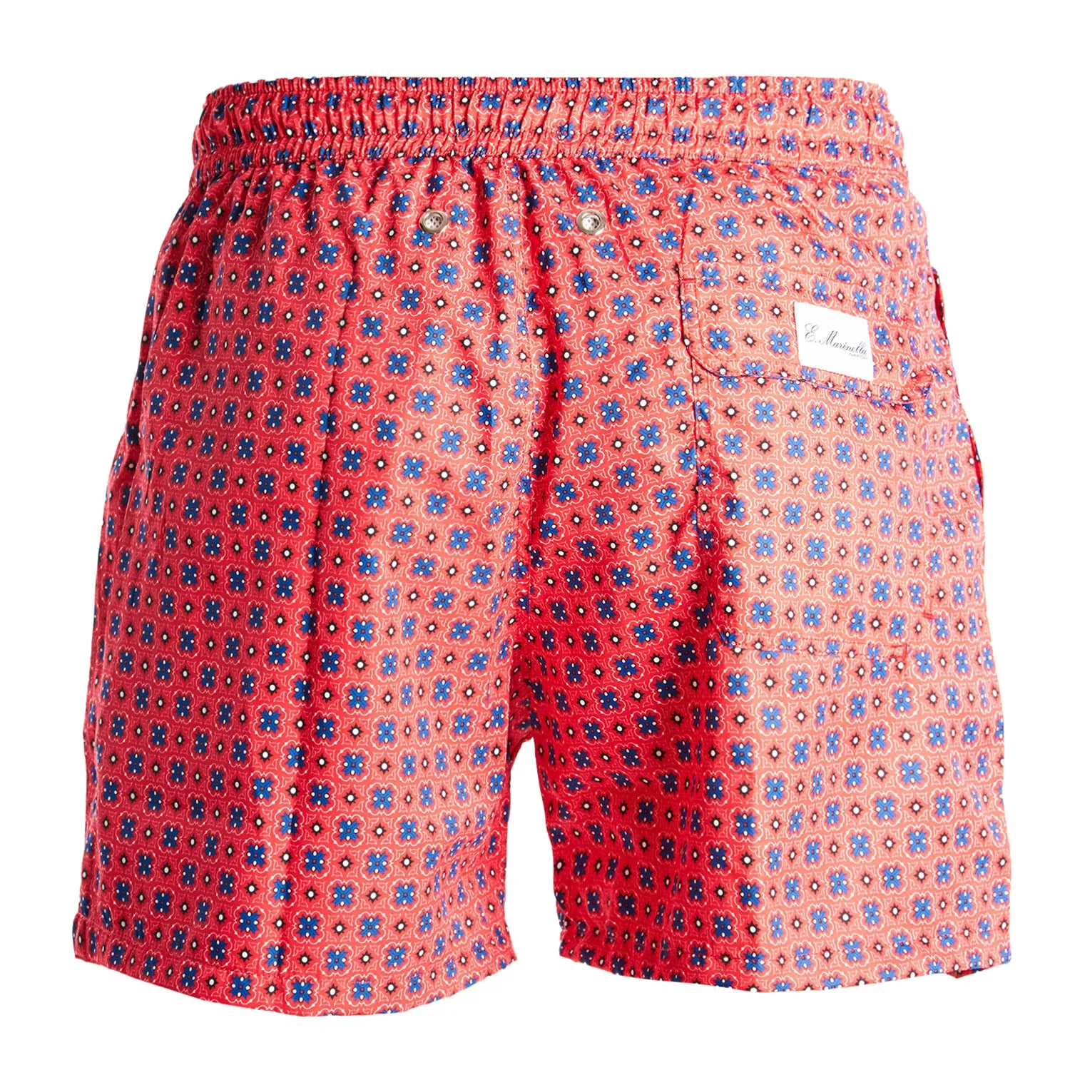 RED SWIM SHORTS