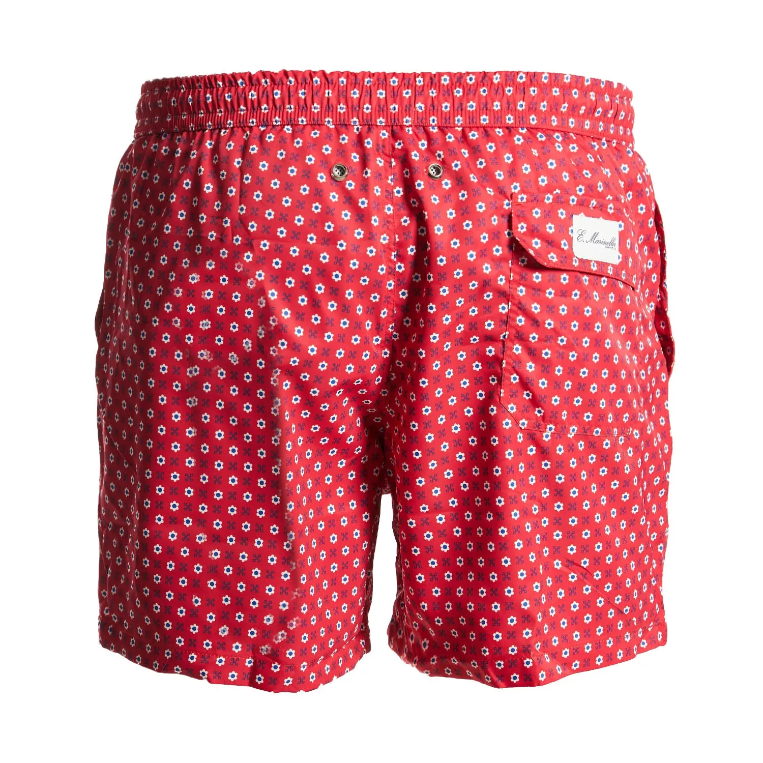 RED SWIM SHORTS