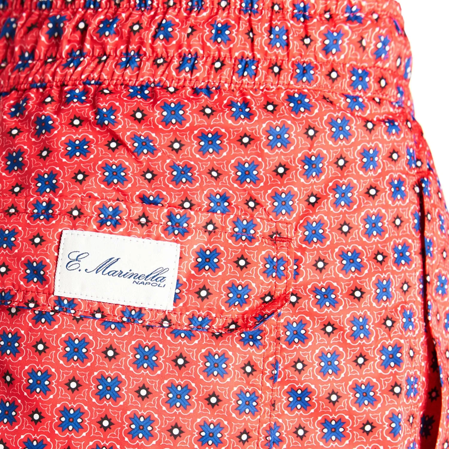 RED SWIM SHORTS