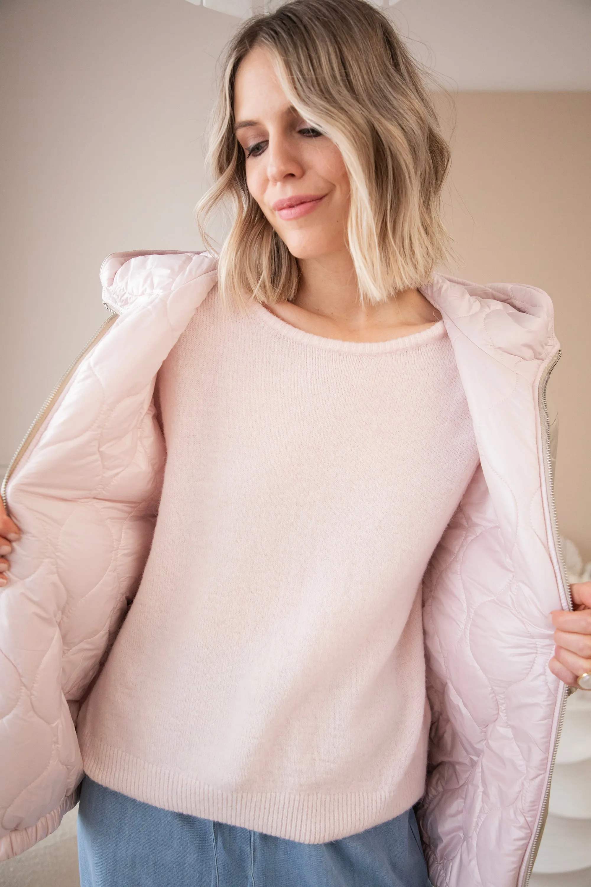 Reversible Femmy Beige/Pink - Jacket