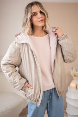 Reversible Femmy Beige/Pink - Jacket
